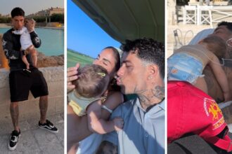 “Daddy of the year”: Tony Effe si gode la sua prima estate da papà insieme a Giulia De Lellis e la loro figlia Priscilla, guarda - Gossip.it