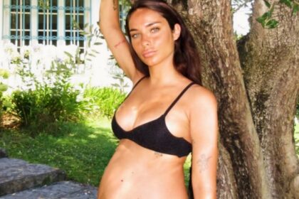 La compagna di Fedez, Giulia Honegger, bellissima al nono mese  - Gossip.it