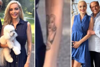 Marta Fascina, compagna di Silvio Berlusconi, si tatua una loro foto sul braccio: guarda - Gossip.it