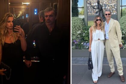 Luca Argentero e Cristina Marino elegantissimi a Wimbledon