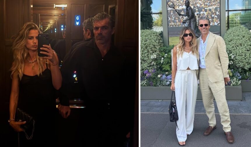 Luca Argentero e Cristina Marino elegantissimi a Wimbledon