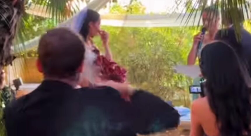 Il commovente discorso di Michelle Hunziker alle nozze della figlia  Aurora Ramazzotti