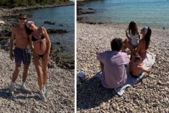 Valentino Rossi e la moglie Francesca si godono il mare della Croazia