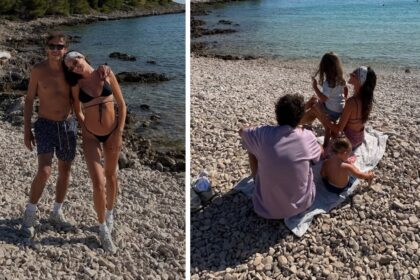 Valentino Rossi e la moglie Francesca si godono il mare della Croazia