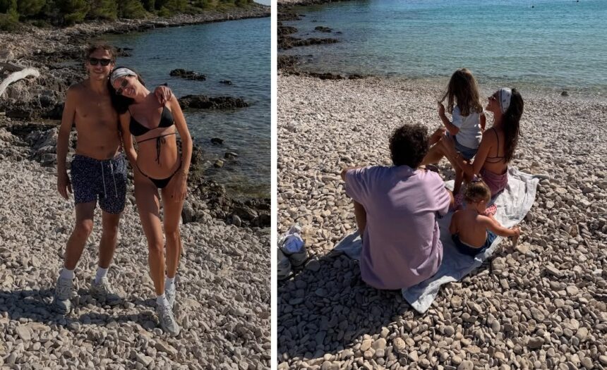 Valentino Rossi e la moglie Francesca si godono il mare della Croazia
