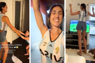 La famiglia Rodriguez esplode di gioia per la vittoria dell’Argentina contro l’Inghilterra: le immagini - Gossip.it