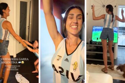 La famiglia Rodriguez esplode di gioia per la vittoria dell’Argentina contro l’Inghilterra: le immagini - Gossip.it
