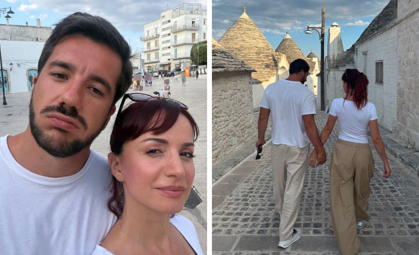 Andrea Delogu e il nuovo compagno Alessandro non si nascondono più: le foto in vacanza insieme in Puglia - Gossip.it