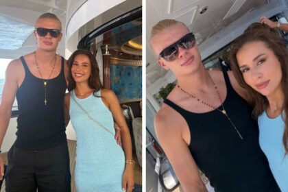 Erling Haaland festeggia 26 anni in vacanza sullo yacht con la madre di suo figlio Isabel: foto - Gossip.it