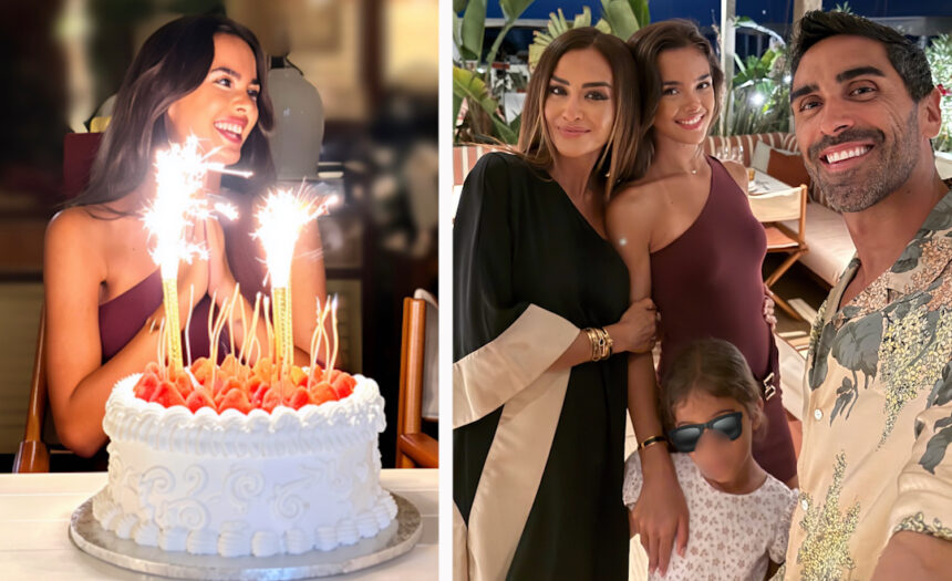 La figlia di Giorgia Palmas ha compiuto 18 anni