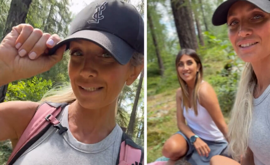 Katia Pedrotti torna tra le sue montagne insieme alla sorella