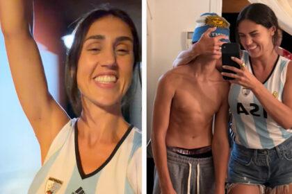 L’Argentina batte l’Inghilterra e la famiglia Rodriguez si scatena