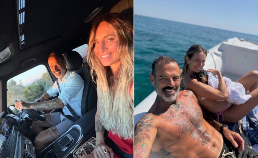Katia Pedrotti e Ascanio Pacelli si godono le vacanze in Salento