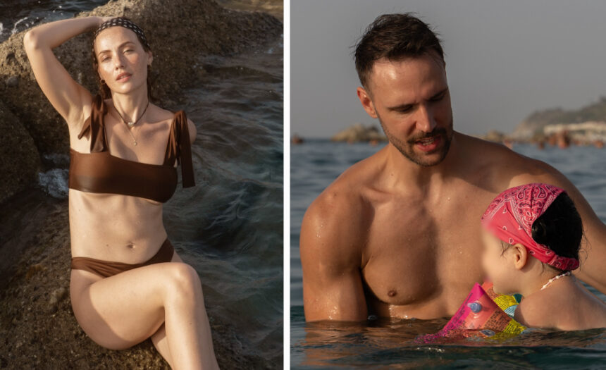 Rosalinda Cannavò e Andrea Zenga felici in Sicilia con Camilla