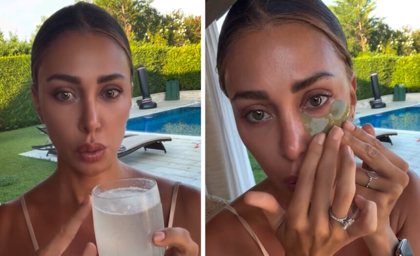 Belen Rodriguez svela cosa fa tutte le mattine al risveglio