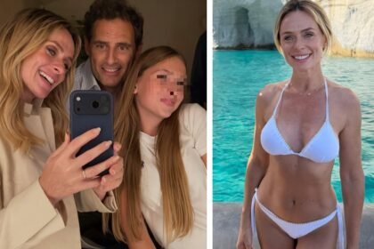 “Qui il tempo rallenta”: dopo la montagna con l’amica Michelle, Serena Autieri in Grecia con col marito Enrico e la figlia Giulia Tosca, foto - Gossip.it