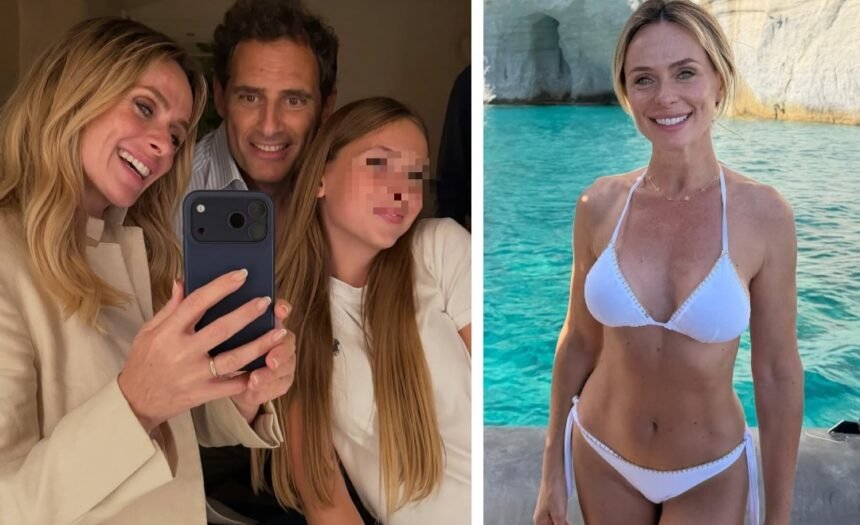 “Qui il tempo rallenta”: dopo la montagna con l’amica Michelle, Serena Autieri in Grecia con col marito Enrico e la figlia Giulia Tosca, foto - Gossip.it