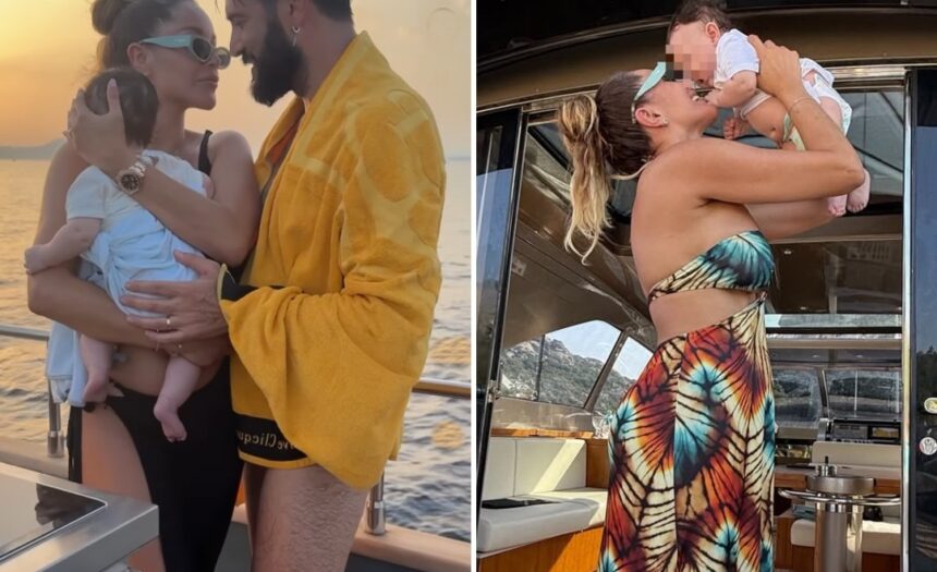 “Ricordi indimenticabili”: la prima estate da genitori di Delia Duran e Alex Belli in Costa Smeralda, foto - Gossip.it