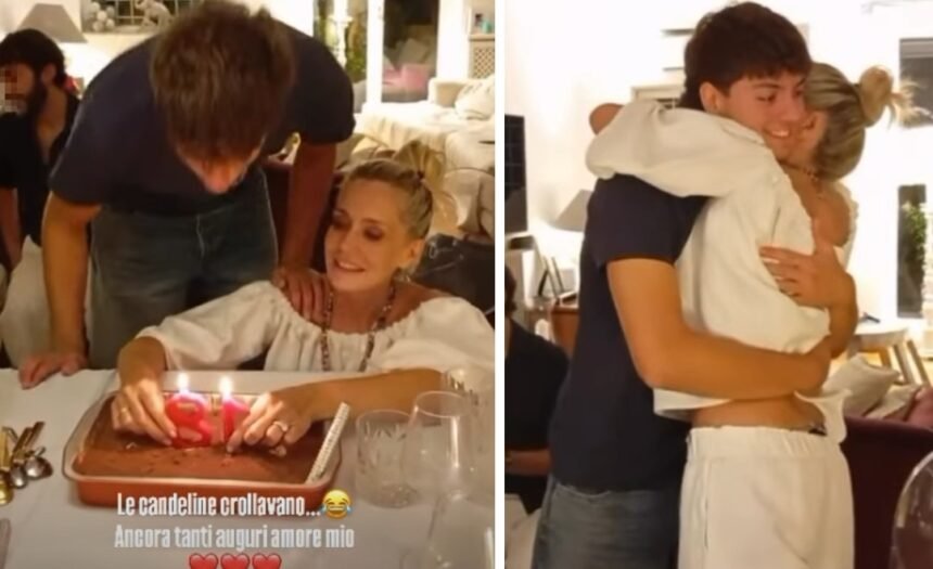 Il figlio di Brigitta Boccoli e Stefano Orfei compie 18 anni: Manfredi festeggia con gli amici, la mamma svela il suo regalo, guarda - Gossip.it