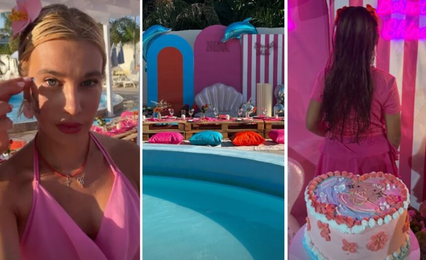 Clizia Incorvaia festeggia il “non” compleanno della figlia Nina: le immagini del pool party - Gossip.it