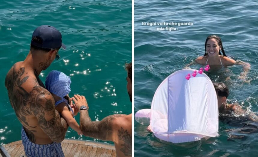 “Io ogni volta che guardo mia figlia”: Giulia De Lellis si gode il mare della Puglia sullo yacht con Tony Effe e Priscilla - Gossip.it