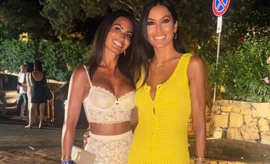 Elisabetta Gregoraci ritrova la sorella in Costa Smeralda: le due incantano con look super glamour - Gossip.it