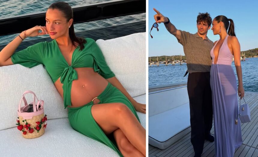 Cicogna in arrivo per Charles Leclerc e la moglie Alexandra, la modella condivide i primi scatti col pancione: le foto - Gossip.it