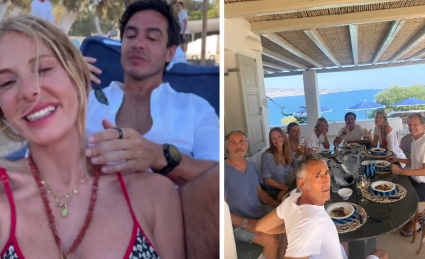 Alessia Marcuzzi e Tiago Schietti sempre più ‘in love’: la vacanza è dolcissima con gli amici sull’isola greca, ecco dove - Gossip.it