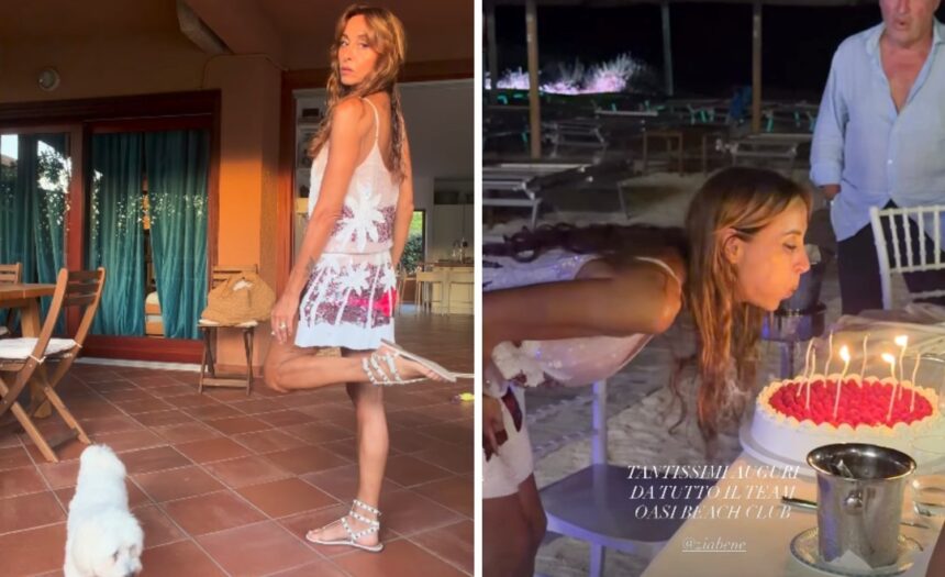“Ogni giorno più bella”: Benedetta Parodi fa festa per i 54 anni e il marito Fabio Caressa le fa una romantica dedica, guarda - Gossip.it