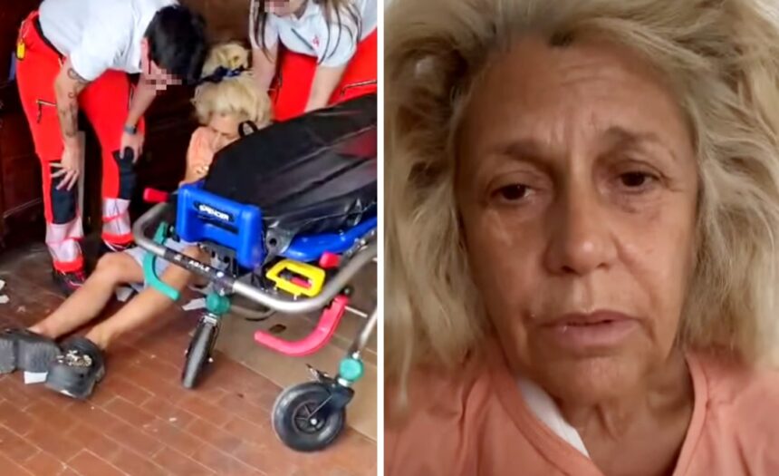 Brutta caduta per Maria Teresa Ruta, soccorsa e portata in ospedale: ecco come sta - Gossip.it