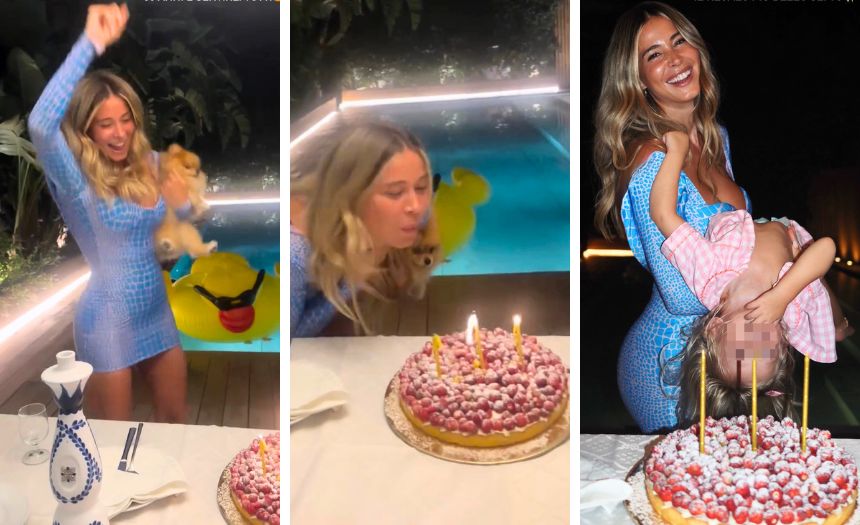 “35 anni e sentirli tutti”: Diletta Leotta festeggia il doppio compleanno con la figlia allo scoccare della mezzanotte, guarda - Gossip.it