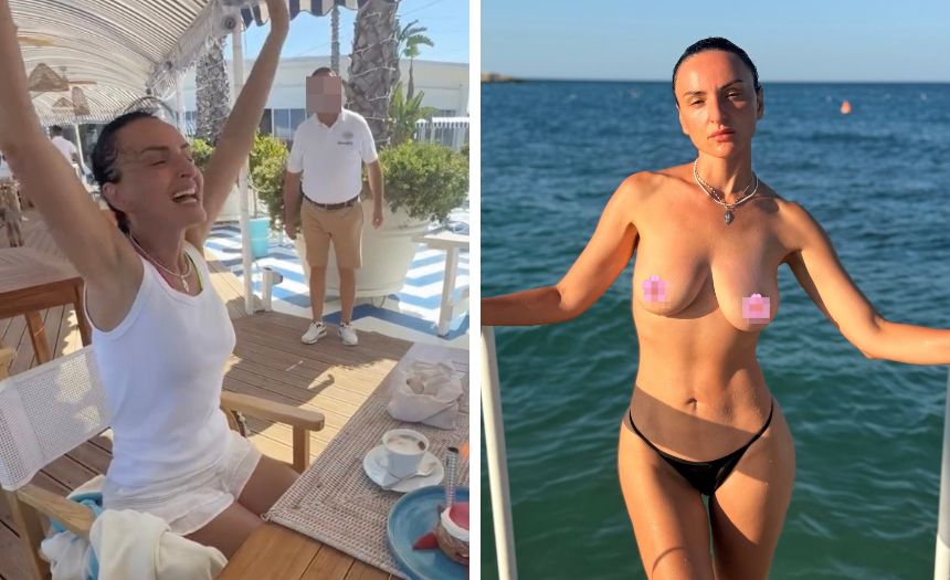 Arisa compie 44 anni e posta una foto in topless al mare: valanga di like e apprezzamenti di amici famosi e non - Gossip.it