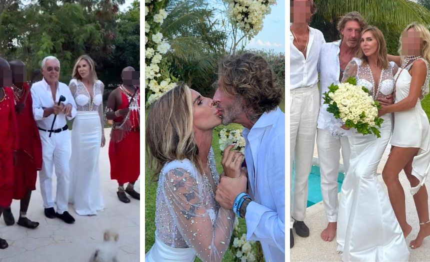 “Mai avrei pensato di risposarmi”: l’ex gieffina Guendalina Canessa pubblica le foto delle nozze in Africa con il compagno Eros, guarda - Gossip.it