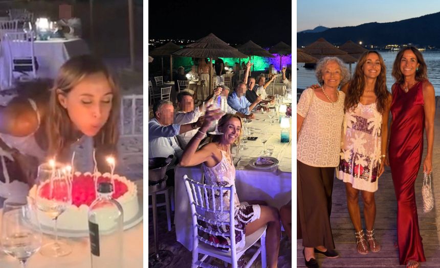 Benedetta Parodi festeggia 54 anni con la sorella Cristina, mamma Laura e il suo Fabio: la cena in spiaggia in Sardegna - Gossip.it