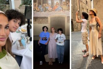 Jennifer Lopez sceglie l’Italia per l’ultimo viaggio con i figli gemelli prima che “volino via” per il college: da Roma a Milano, le foto - Gossip.it