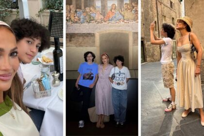Jennifer Lopez sceglie l’Italia per l’ultimo viaggio con i figli gemelli prima che “volino via” per il college: da Roma a Milano, le foto - Gossip.it