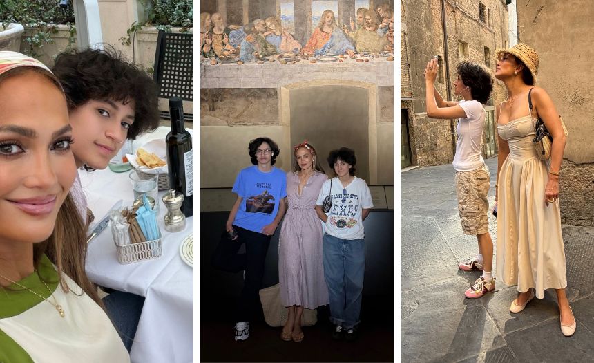 Jennifer Lopez sceglie l’Italia per l’ultimo viaggio con i figli gemelli prima che “volino via” per il college: da Roma a Milano, le foto - Gossip.it