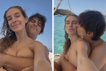 Lucrezia Lando e Lorenzo Tano, figlio di Rocco Siffredi, innamoratissimi in vacanza al mare tra baci e abbracci - Gossip.it