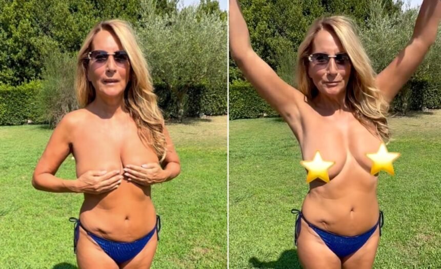 “Il meglio deve ancora venire”: Jo Squillo in topless sui social per solidarietà alla sua ‘sister’ Sabrina Salerno - Gossip.it