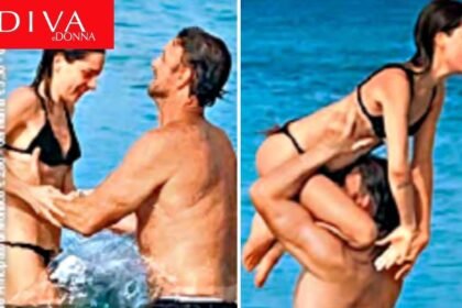 Raoul Bova e Beatrice Arnera si divertono con giochi d'amore ‘bollenti’ in acqua, guarda - Gossip.it