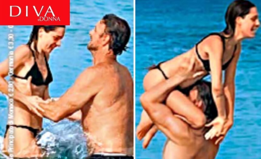 Raoul Bova e Beatrice Arnera si divertono con giochi d'amore ‘bollenti’ in acqua, guarda - Gossip.it