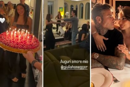 Fedez organizza un party per la compagna Giulia Honegger che compie 24 anni: le immagini - Gossip.it