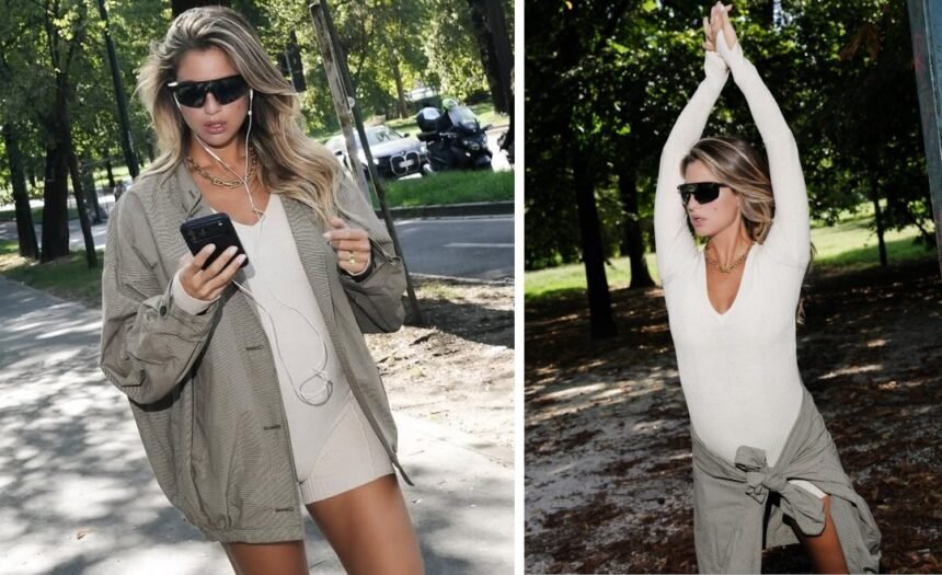 Cristina Marino incinta fa tendenza col total look athleisure: il pancione cresce sempre più, guarda - Gossip.it