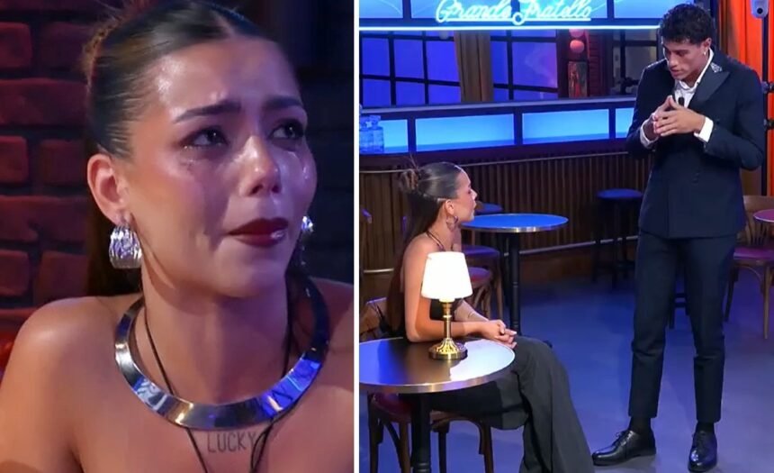 Al Gf Vip Piera Meloni in crisi ammette in lacrime di voler chiudere con il fidanzato e lui reagisce male: guarda - Gossip.it