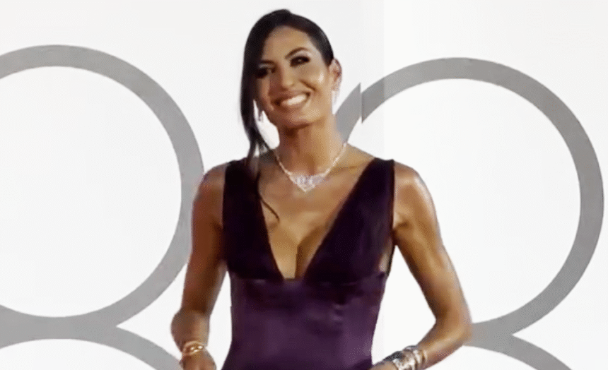 Elisabetta Gregoraci osa e sceglie un abito viola per sfilare sul red carpet del Festival di Venezia 2026, le immagini - Gossip.it