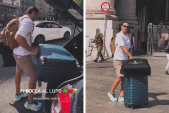 Alessandro Matri lascia Milano e approda a Roma per Ballando con le Stelle: l’“in bocca al lupo” di Federica Nargi in Stazione Centrale - Gossip.it