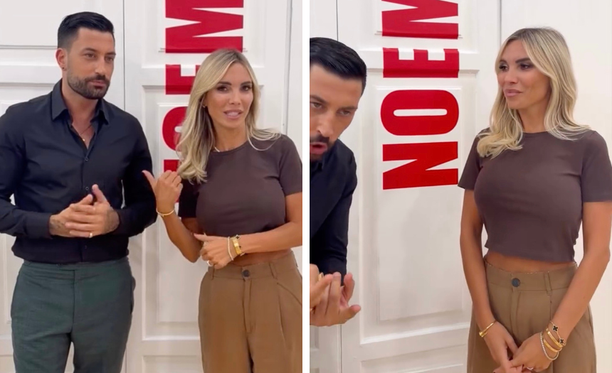 Una “agitatissima” Noemi Bocchi e il suo insegnante di “Ballando con le Stelle” Giovanni Pernice si mostrano per la prima volta insieme durante le prove per il talent - Gossip.it