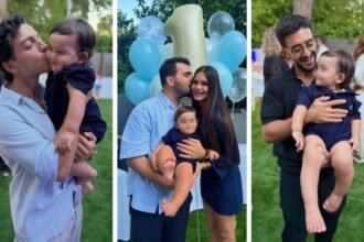 Ignazio Boschetto de “Il Volo” e la moglie Michelle festeggiano il primo compleanno del figlio Gabriele, ci sono anche gli altri due cantanti del gruppo: guarda - Gossip.it