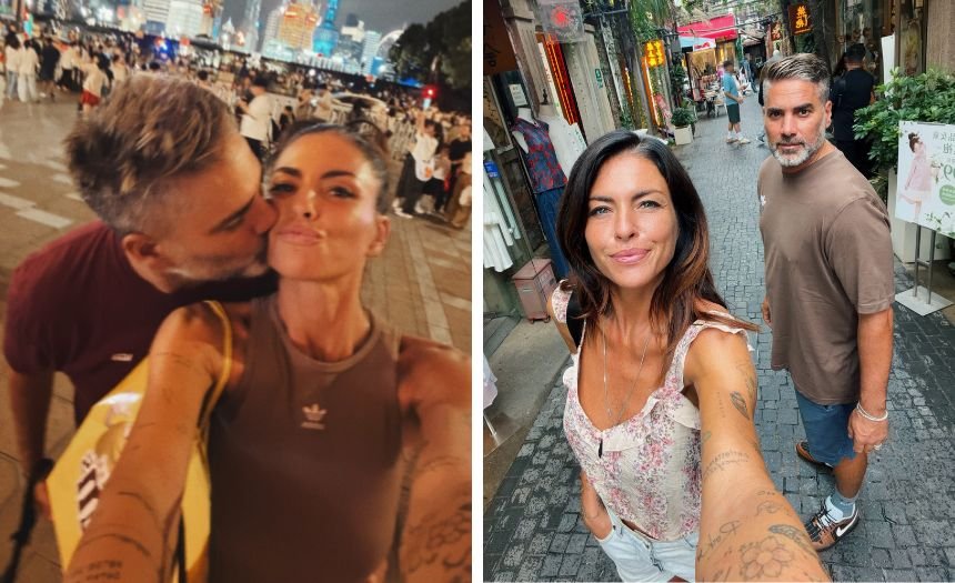 Pamela Camassa e Stefano Russo sempre più innamorati: le romantiche foto da Shanghai - Gossip.it