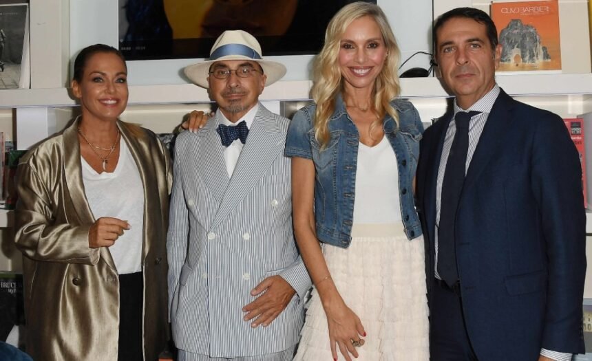Sonia Bruganelli e Angelo Madonia alla presentazione del nuovo libro di Niky Marcelli - Gossip.it